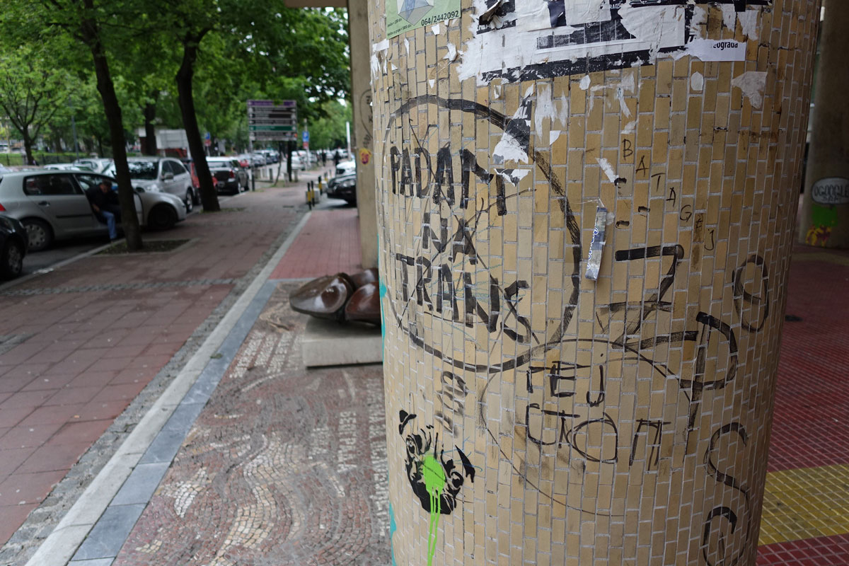 Belgrade graffiti | Photo: Alexis Traussi